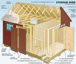 Do it yourself wood shed plans 